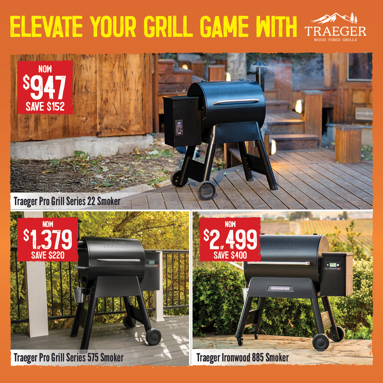 Elevate Your Grill Game with Traeger | Shop Now